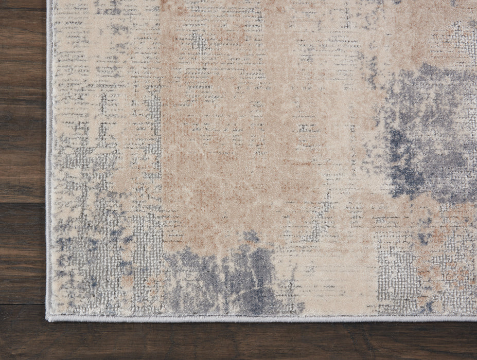 Rustic Textures Synthetic Fibers Beige / Grey BGEGY