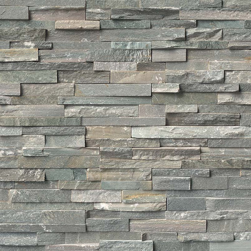RockMount Stacked Stone Panel Sierra Blue LPNLQSIEBLU624