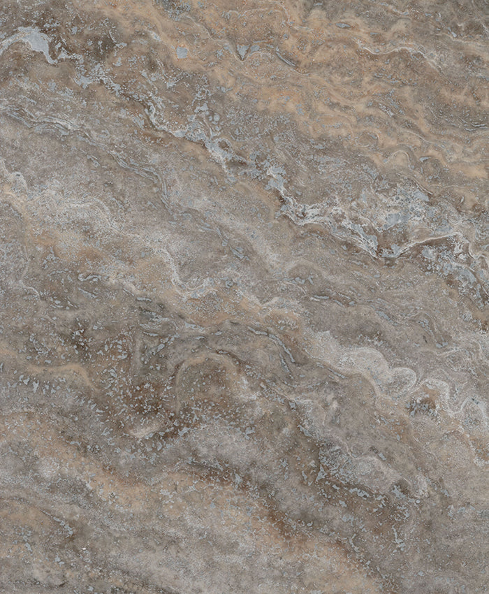 Titanium Travertine Tile - Filled & Honed