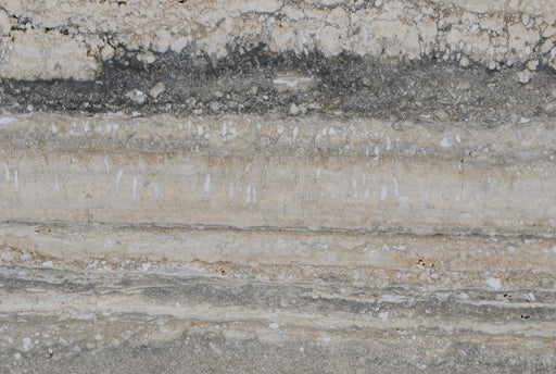 Full Tile Sample - Titanium Travertine Tile - 12" x 24" x 1/2" Polished