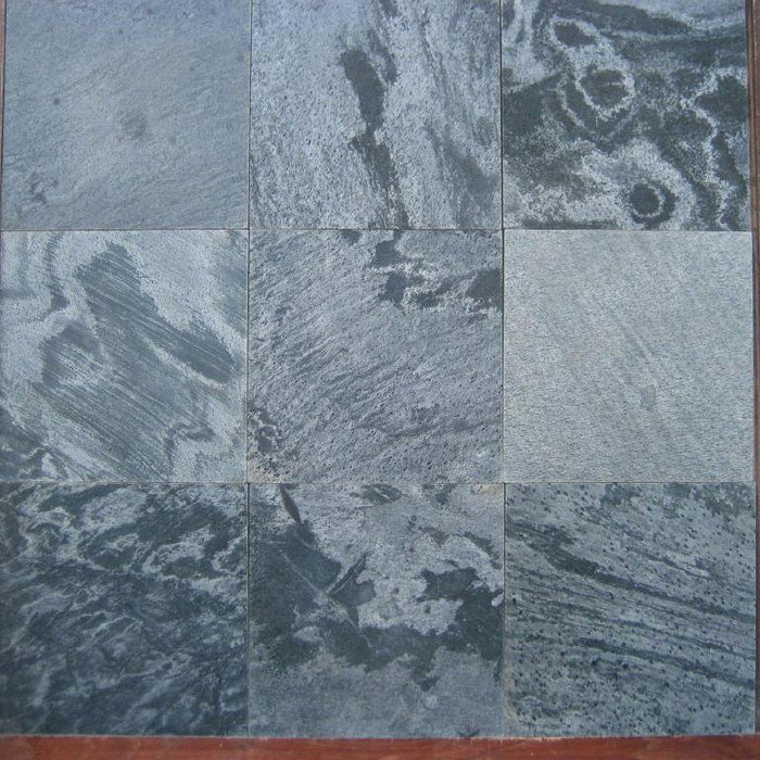 Silver Shine Slate Tile - 24" x 24" x 1/2"