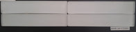 Full Tile Sample - Snow Cap Glass Tile - 1.6" x 8.5" x 3/8" Etched