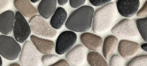 Liquid Rocks Southern Lakes Glass Mosaic - Textured