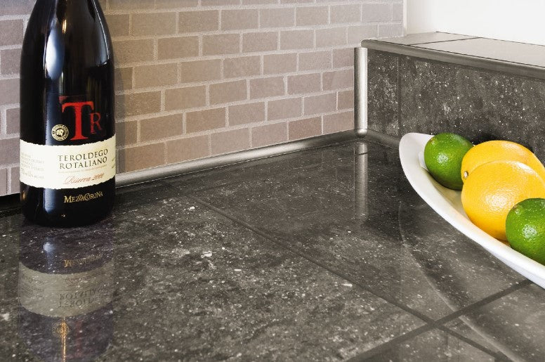 E90Q/AHK1S/TSSG Stone Grey Textured Color Coated Aluminum 1/2" x 1"