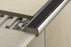 GBEB90T/150 Metal Brushed Stainless Steel Transparent