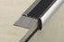 GBEB150GS/150 Brushed Stainless Steel Black Tile Edging Trim