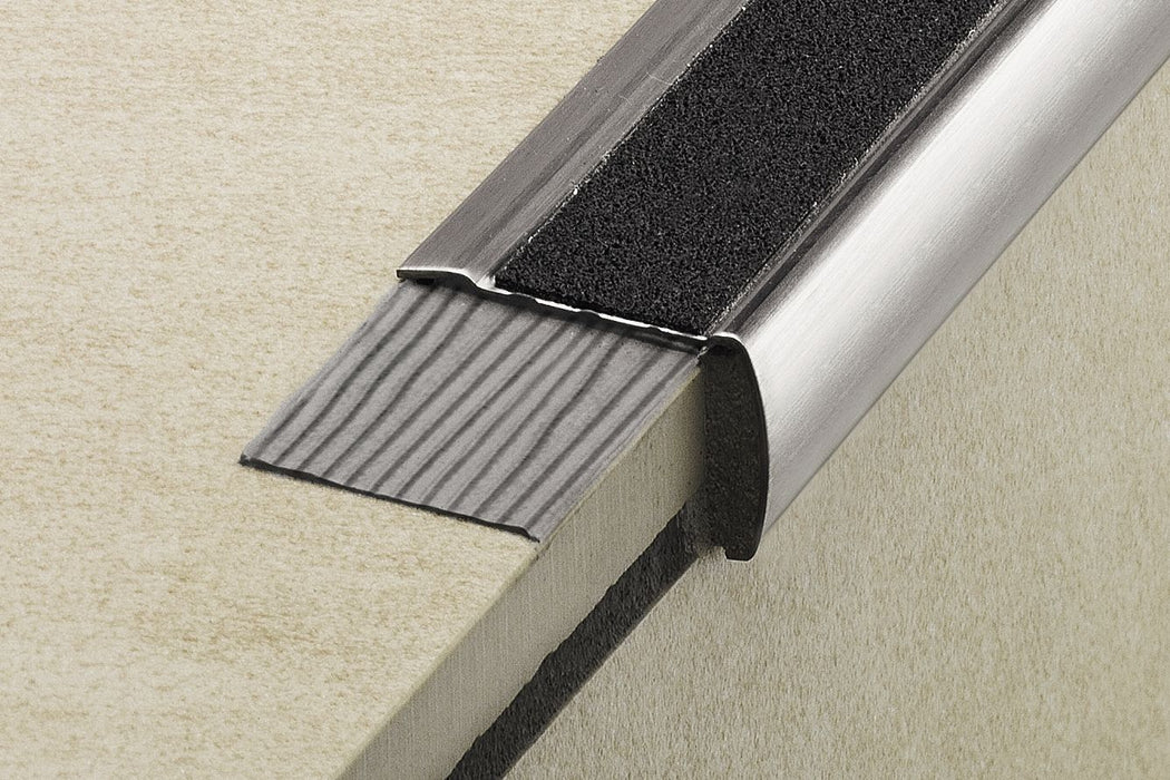 E/GSEB Brushed Stainless Steel Tile Edging Trim