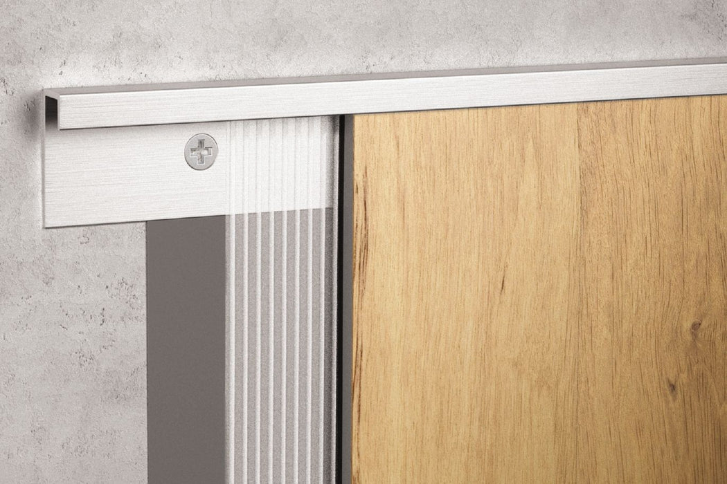 VPS30ACGB Brushed Chrome Anodized Aluminum Tile Edging Trim