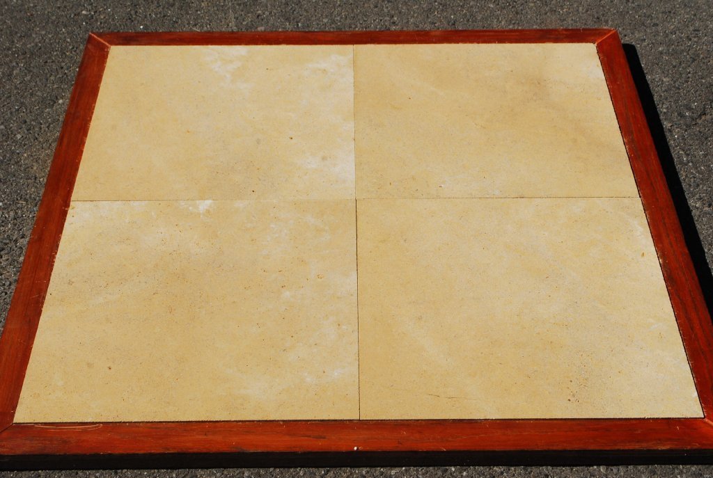 St. Marc Jaune Limestone Tile - 18" x 18" x 5/8"