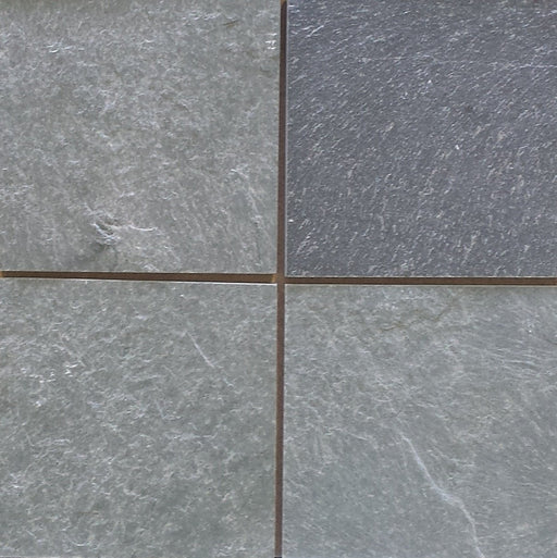 Strata Green Slate Tile - Natural Cleft Face, Gauged Back