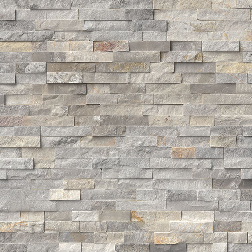 RockMount Stacked Stone Panel Sunset Silver LPNLQSUNSIL624