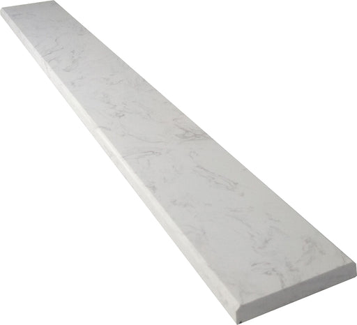 Super Statuary Polished Quartz Threshold - 4" x 36"