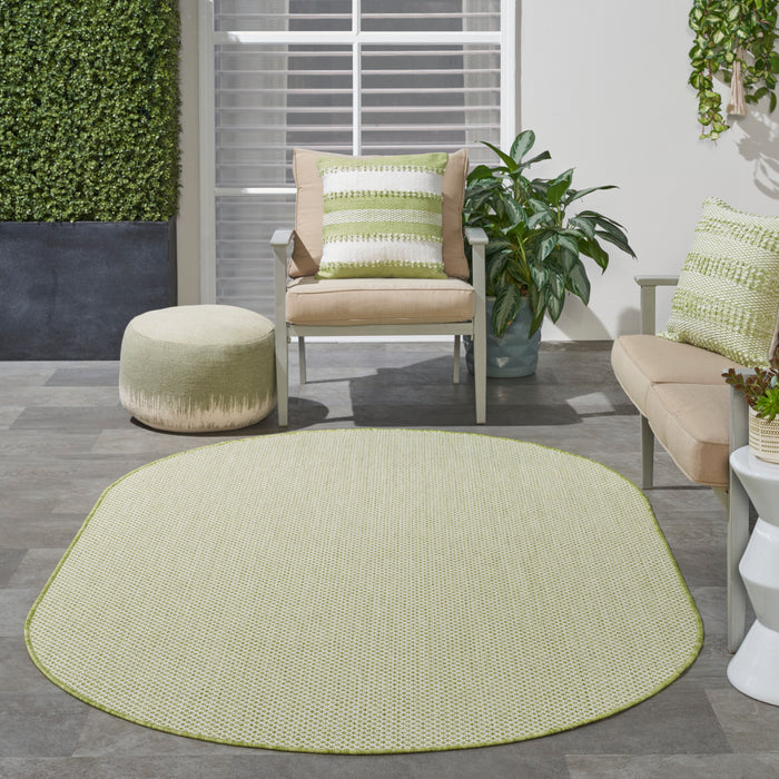 Courtyard Polypropylene COU01 Ivory Green IVGRN