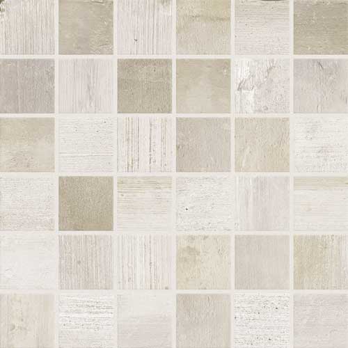 Campogalliano Pennellato Taupe Porcelain Mosaic - Textured