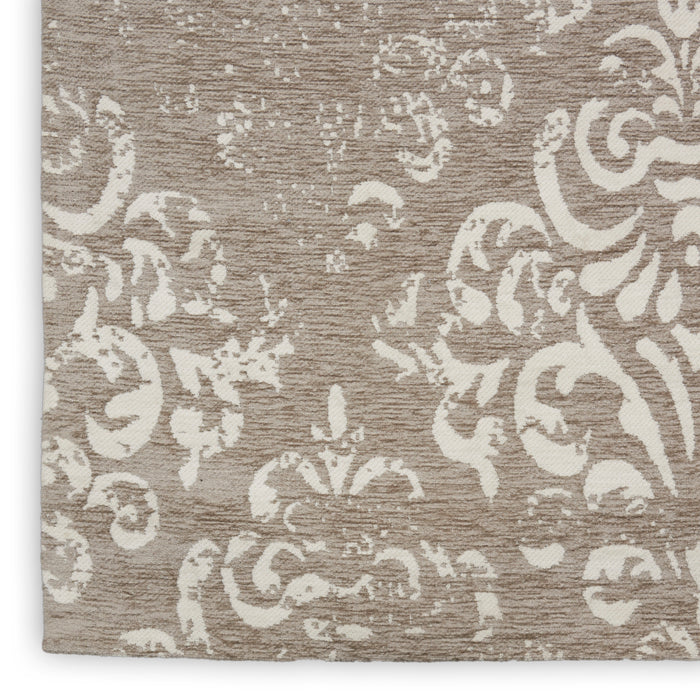 Damask Ivory / Grey IVGRY Polyester