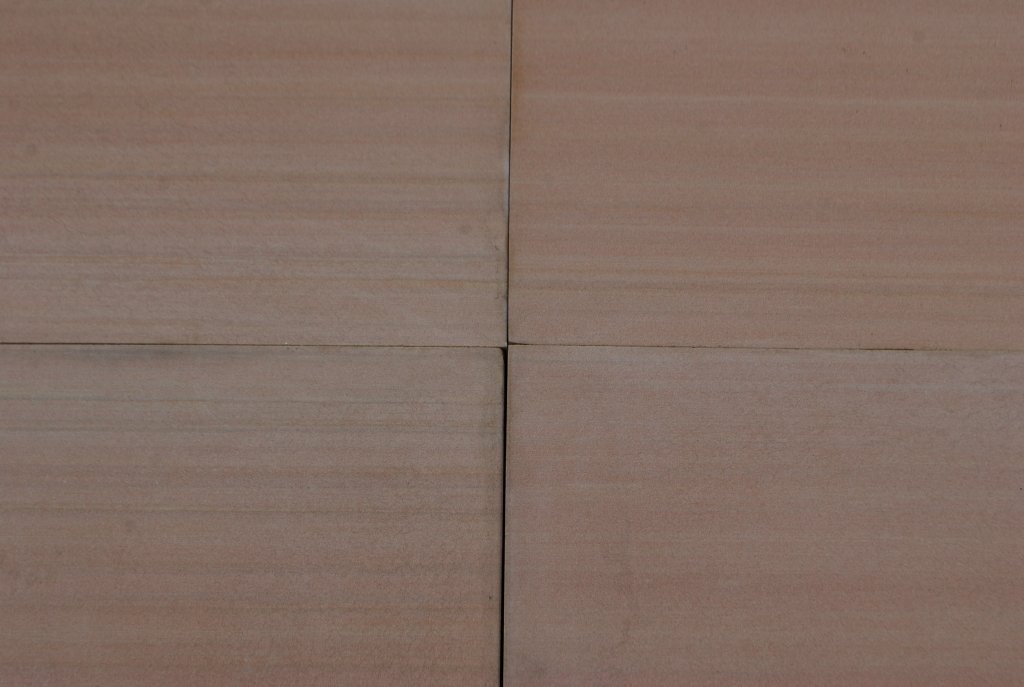 Full Tile Sample - Tea Rose Sandstone Tile - 16" x 16" x 3/8" Honed