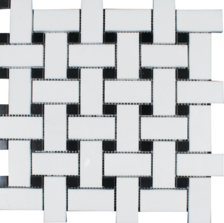 Metropolitan Blend Thassos With Black Dot Deco FOSMETRBWTHBD