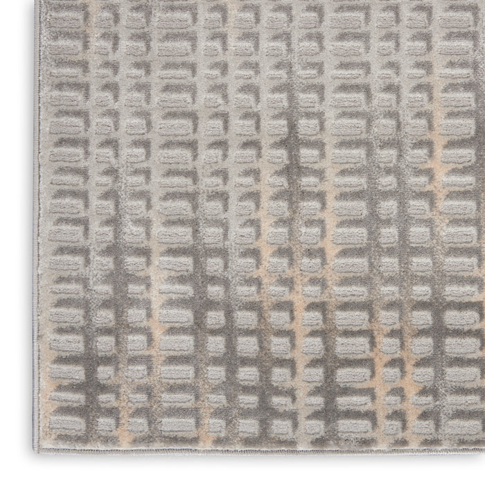 Solace Grey / Beige GRYBG Synthetic Fibers