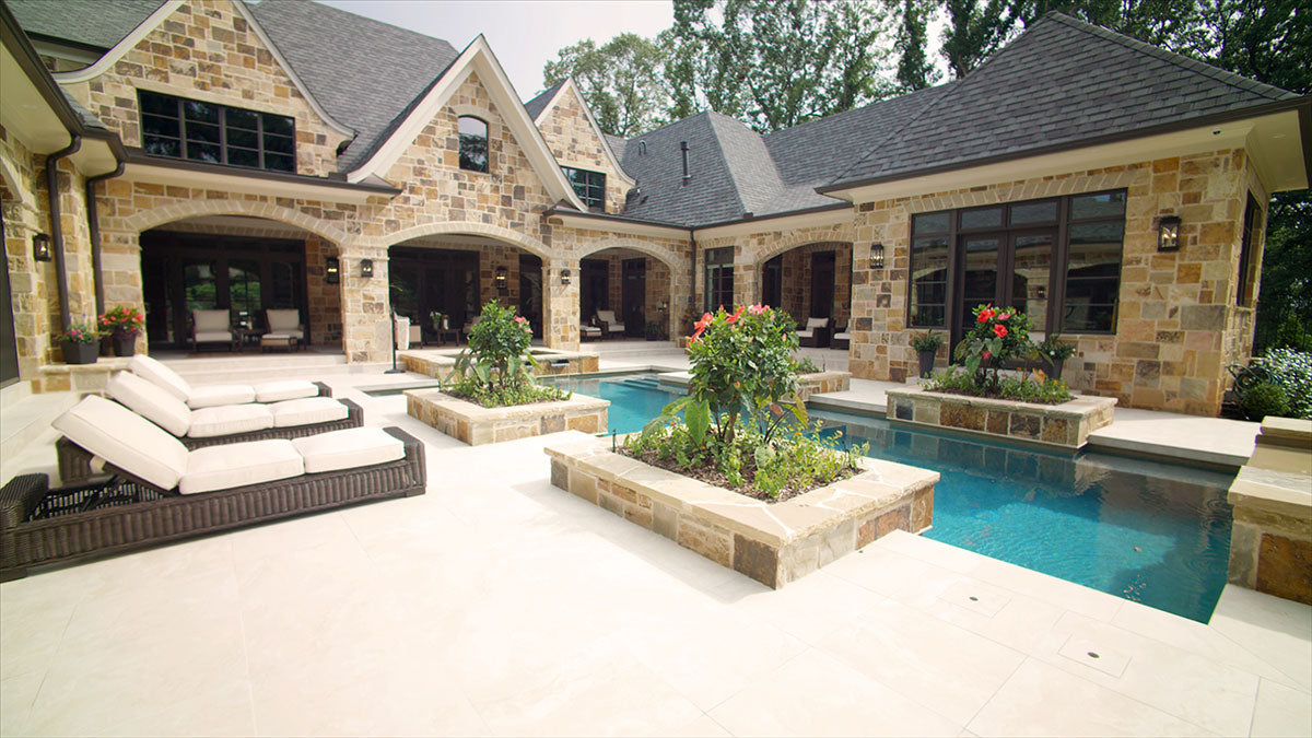 Arterra Paver Tierra Ivory LPAVNTIEIVOPAT Porcelain Matte
