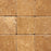 Full Tile Sample - Noche Travertine Tile - 4" x 4" x 3/8" Antique & Tumbled