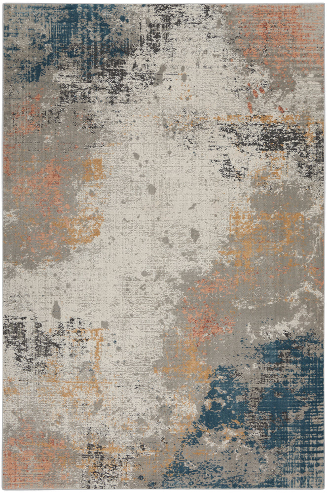 Rustic Textures Grey / Blue GRYBL