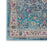 Vintage Kashan Blue BLUE Polypropylene