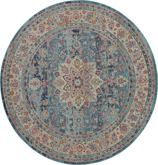 Vintage Kashan Blue BLUE