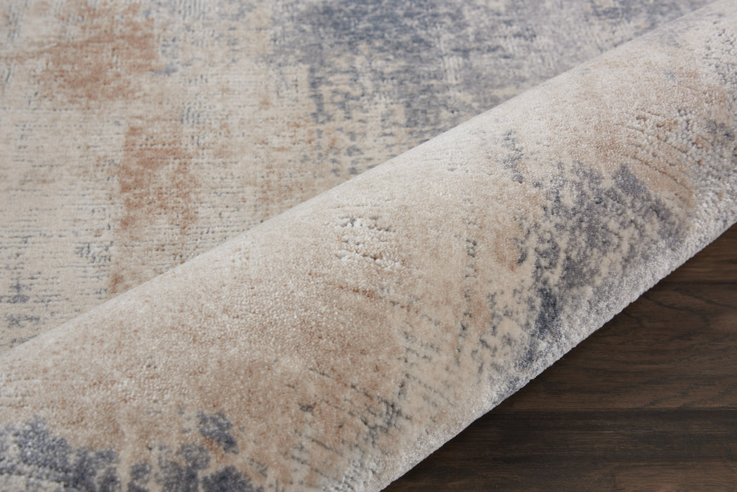 Rustic Textures Beige / Grey BGEGY Synthetic Fibers