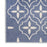 Nourison Essentials Blue Ivory BLUIV Polypropylene