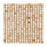 Valencia Travertine Mosaic - 5/8" x 5/8" Tumbled