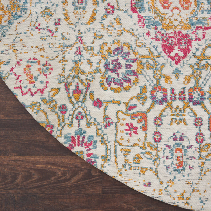 Damask Multicolor Polyester MULTI