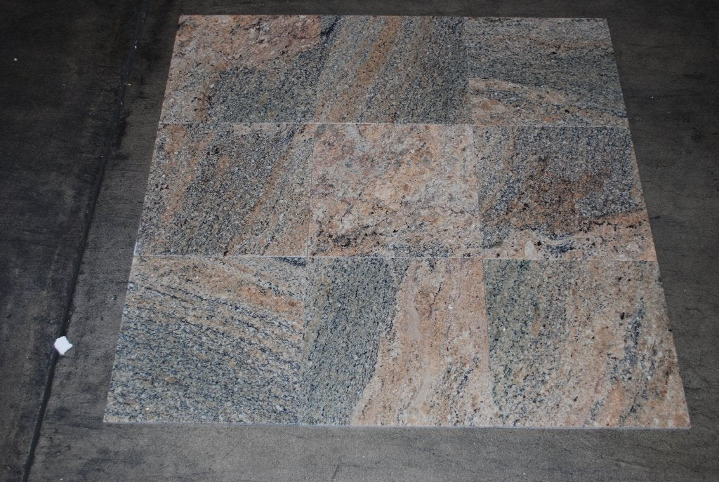 Polished Viara Granite Tile - 12" x 12" x 3/8"