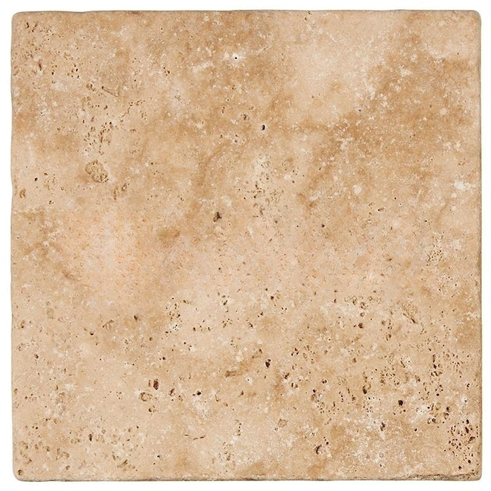 Walnut Travertine Tile - Tumbled