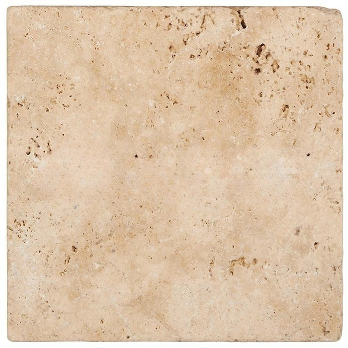 Walnut Travertine Tile - Tumbled