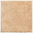 Full Tile Sample - Walnut Travertine Tile - 18" x 18" x 1" Chiseled & Brushed