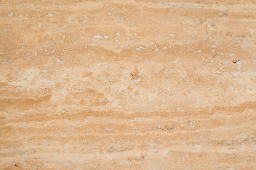 Full Tile Sample - Walnut Travertine Tile - 12" x 12" x 3/8" Honed