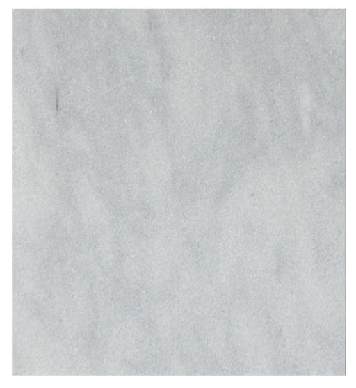 White Fume Grafitti Sandblasted Marble Tile - 18" x 18" x 1/2"