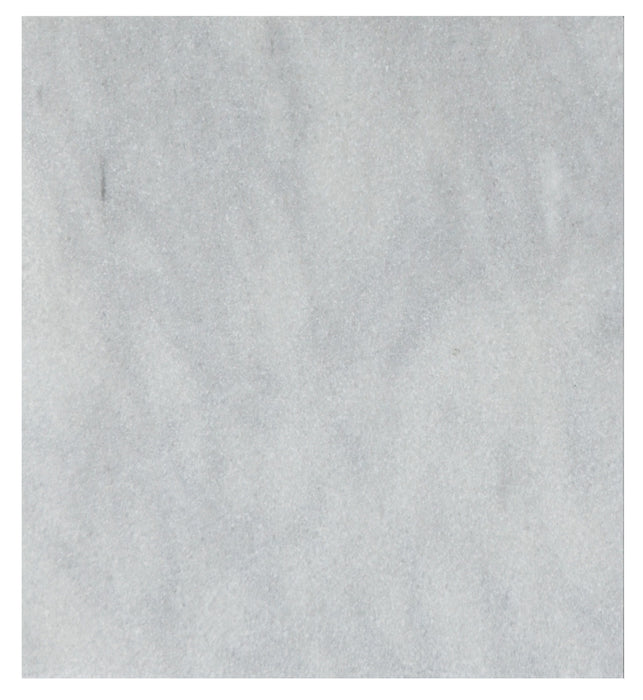 White Fume Grafitti Sandblasted Marble Tile - 18" x 18" x 1/2"