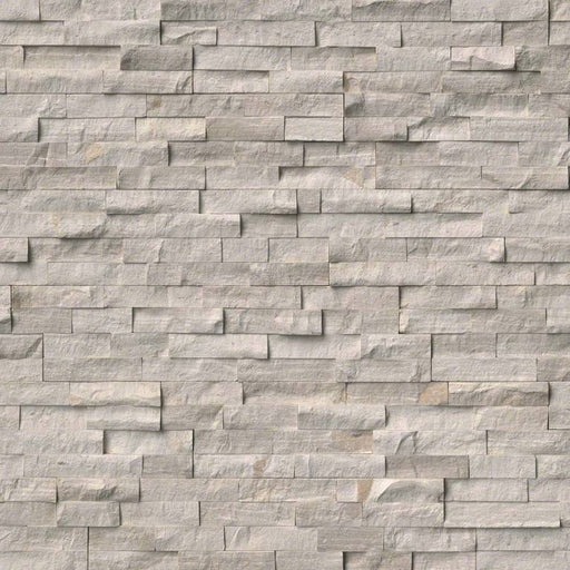 RockMount Stacked Stone Panel White Oak LPNLMWHIOAK624