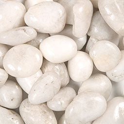 Piedra Pebbles White LPEBMWHI3POL40