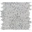 White Carrara Marble Mosaic - Bamboo Sticks Honed 