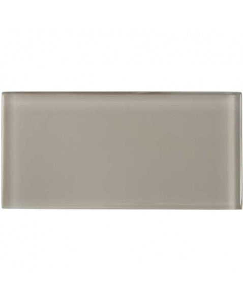 Vetro Solids Glass Winter Taupe 113012