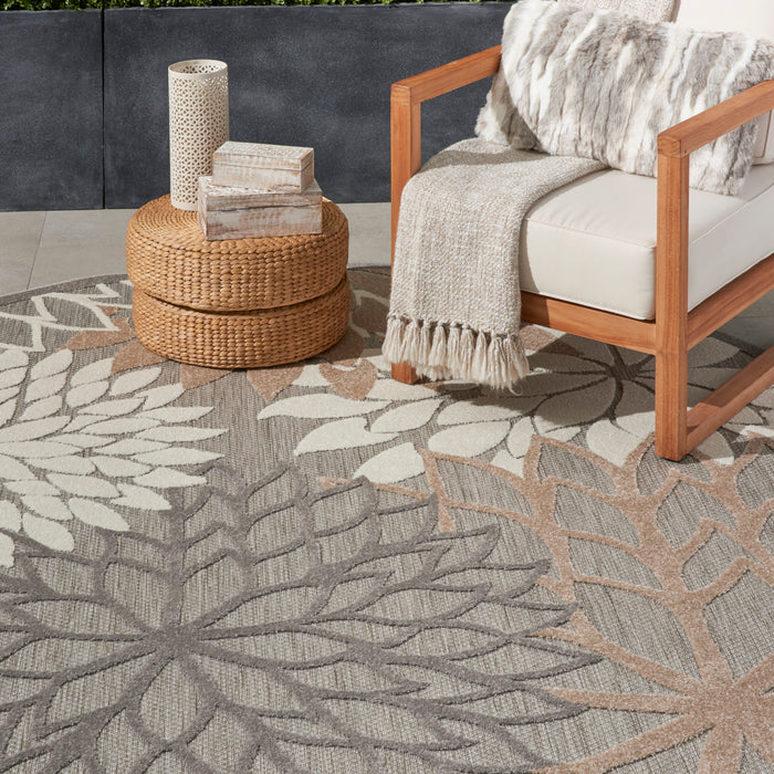 Aloha Natural Area Rug NATRL ALH05 Polypropylene