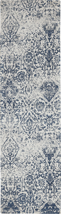 Damask Blue BLUE