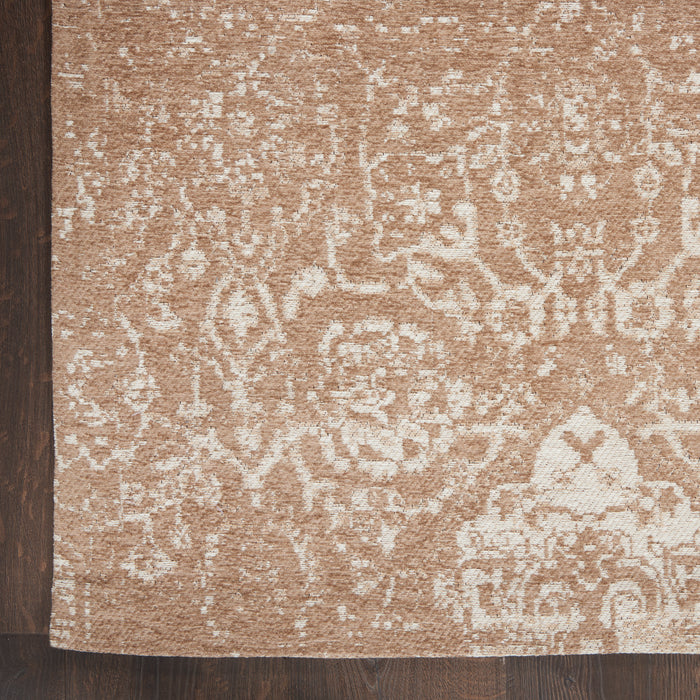 Damask Beige Ivory Polyester BGEIV