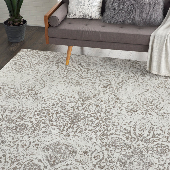 Damask Ivory IV Polyester DAS06