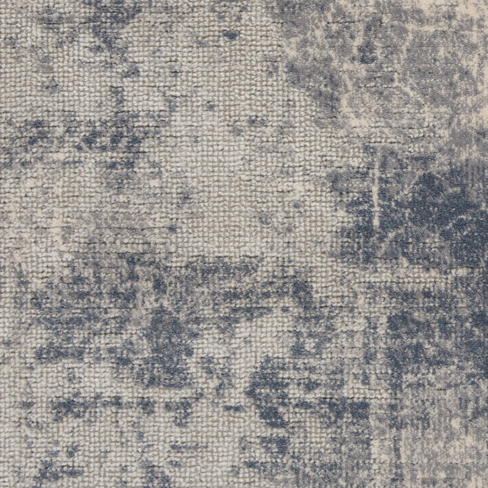 Rustic Textures Blue / Ivory BLUIV RUS02