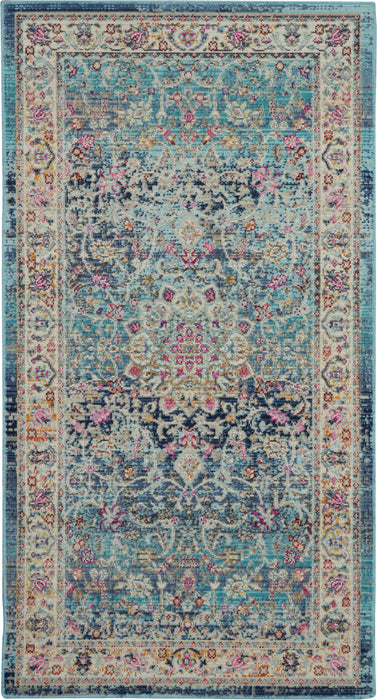 Vintage Kashan Blue BLUE