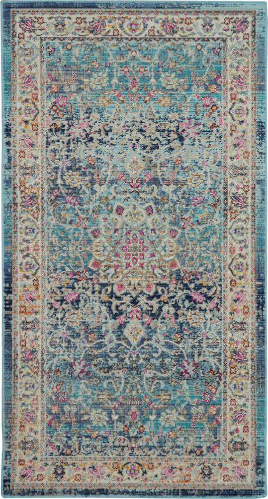 Vintage Kashan Blue BLUE