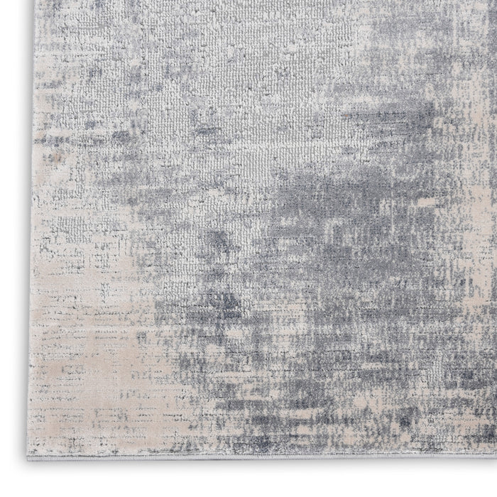 Rustic Textures Blue / Ivory BLUIV Synthetic Fibers